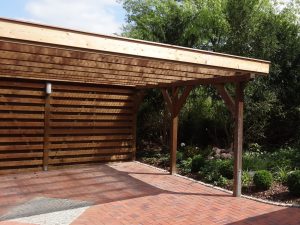 Carport aus Holz, Gartenaus, Gartenhütte im Raum Osnabrück Ibbenbüren Bramsche Recke Westerkappeln Lotte Laggenbeck